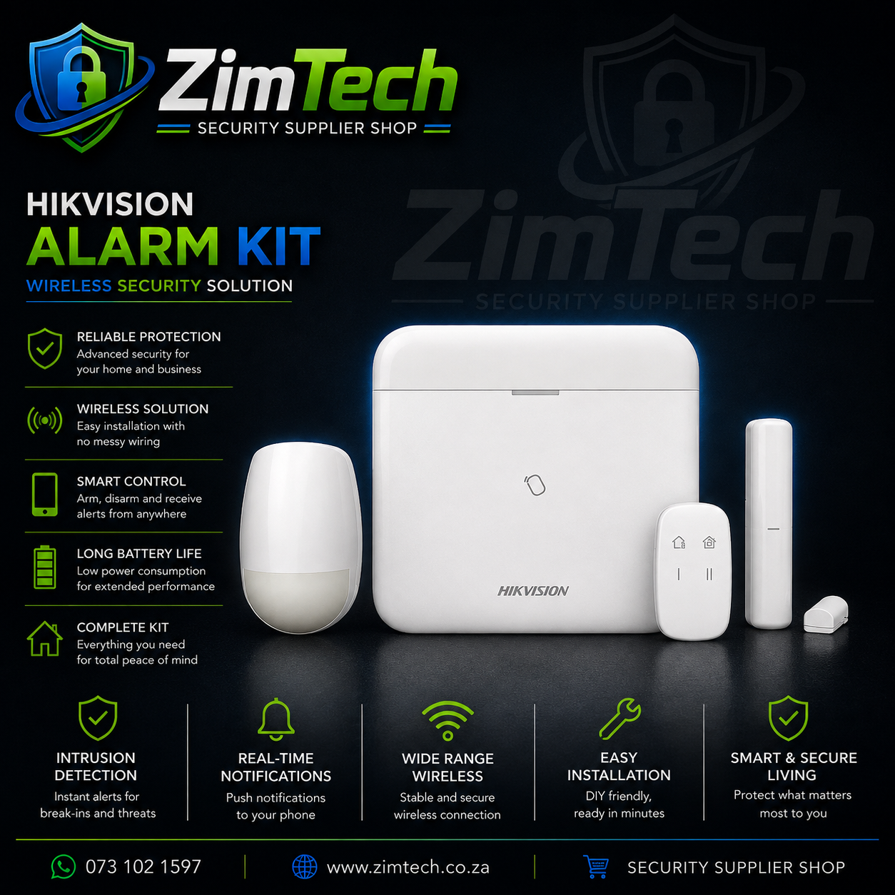 Hikvision AX-PRO Wireless Kit 868MHz 96 Zones 3G/4G