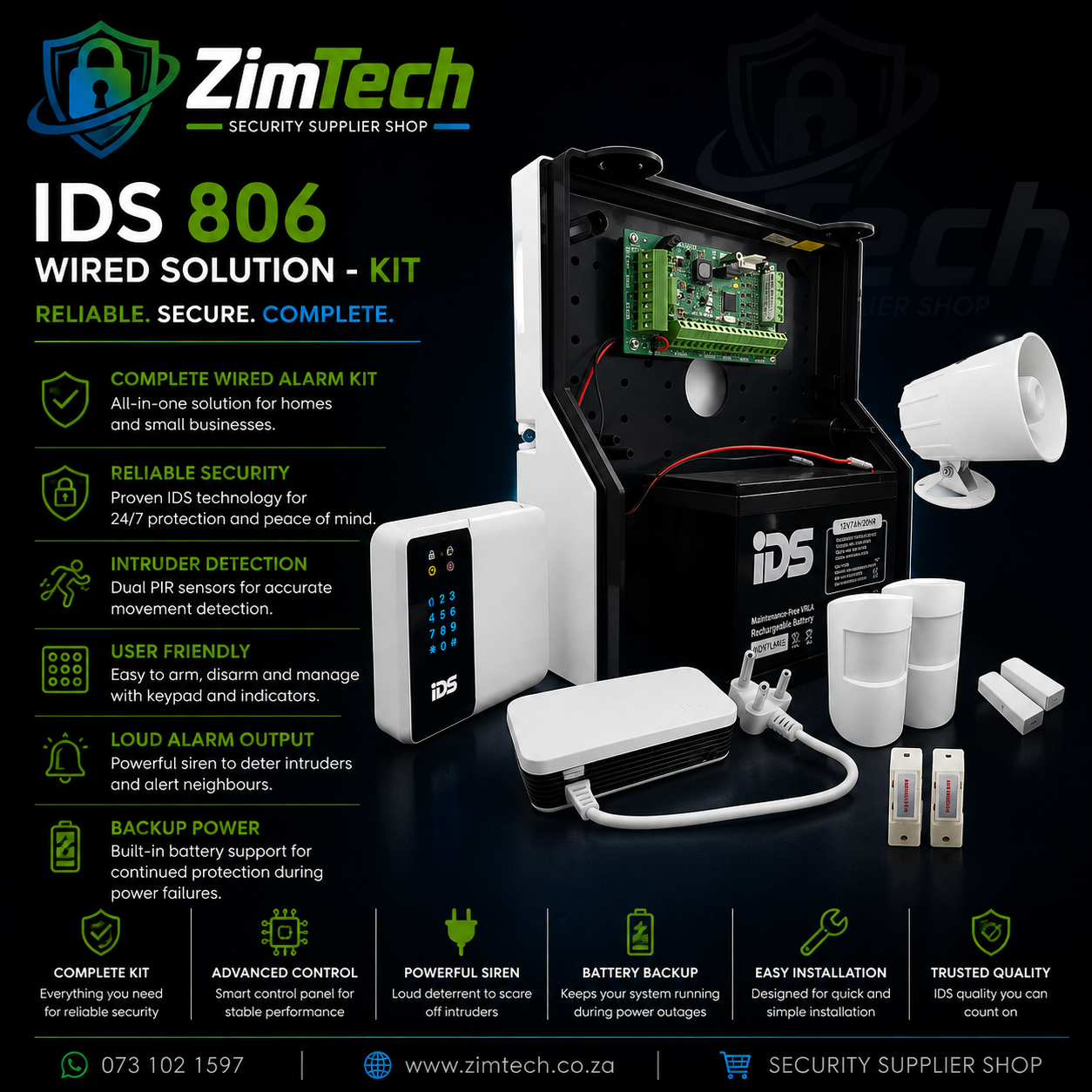 IDS 806 Wired Solution - Kit