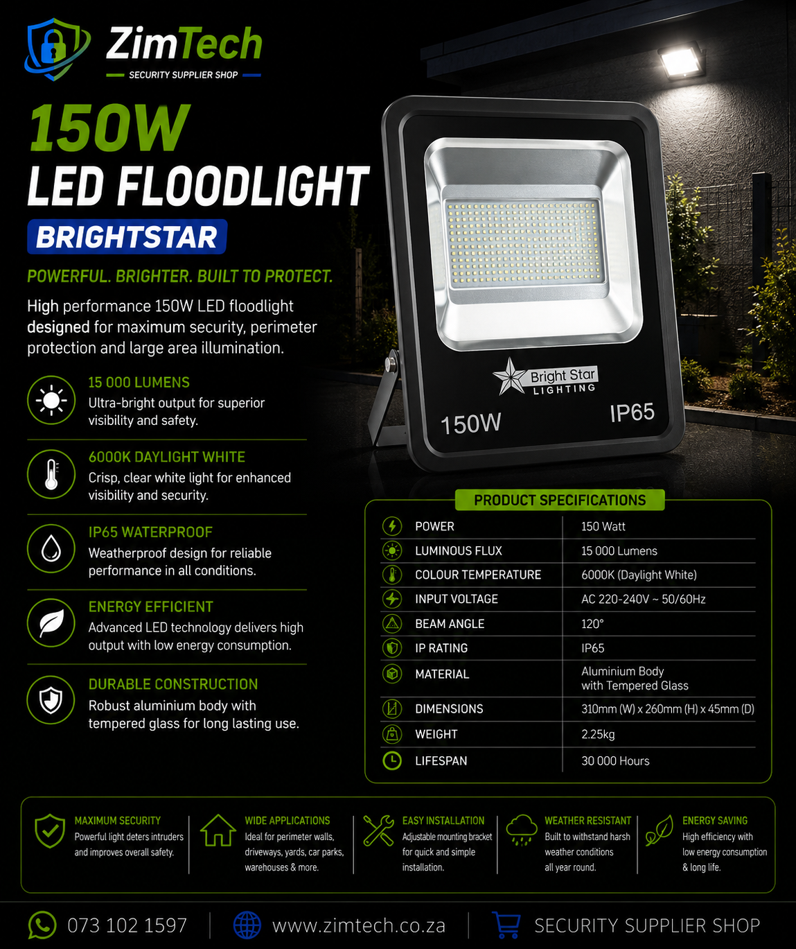 150 Watt LED Floodlight