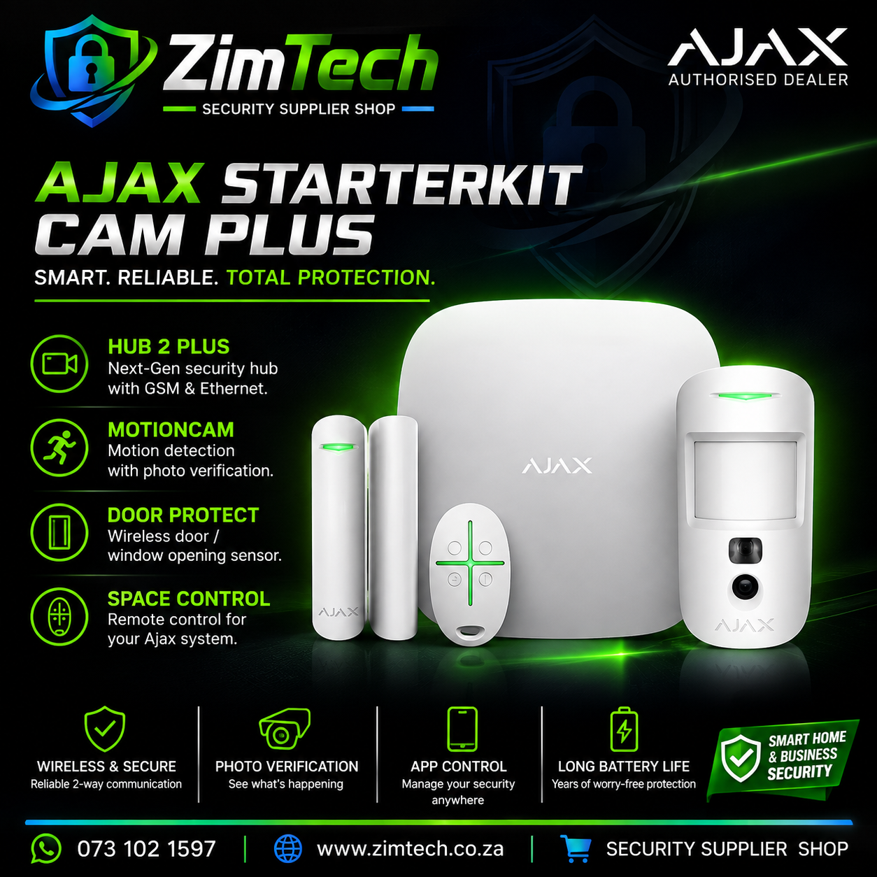 Ajax Starter Cam Kit